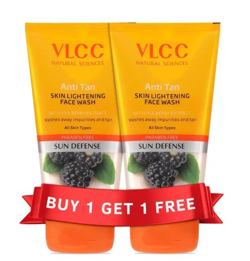 VLCC anti tan facewash